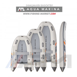 AQUA MARINA - Надуваема моторна лодка с надуваемо твърдо дъно U-Deluxe Speed - 2.50 m